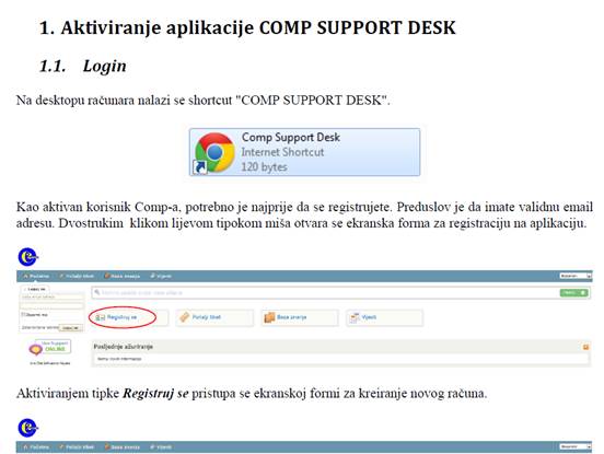 help desk aplikacija comp-it
